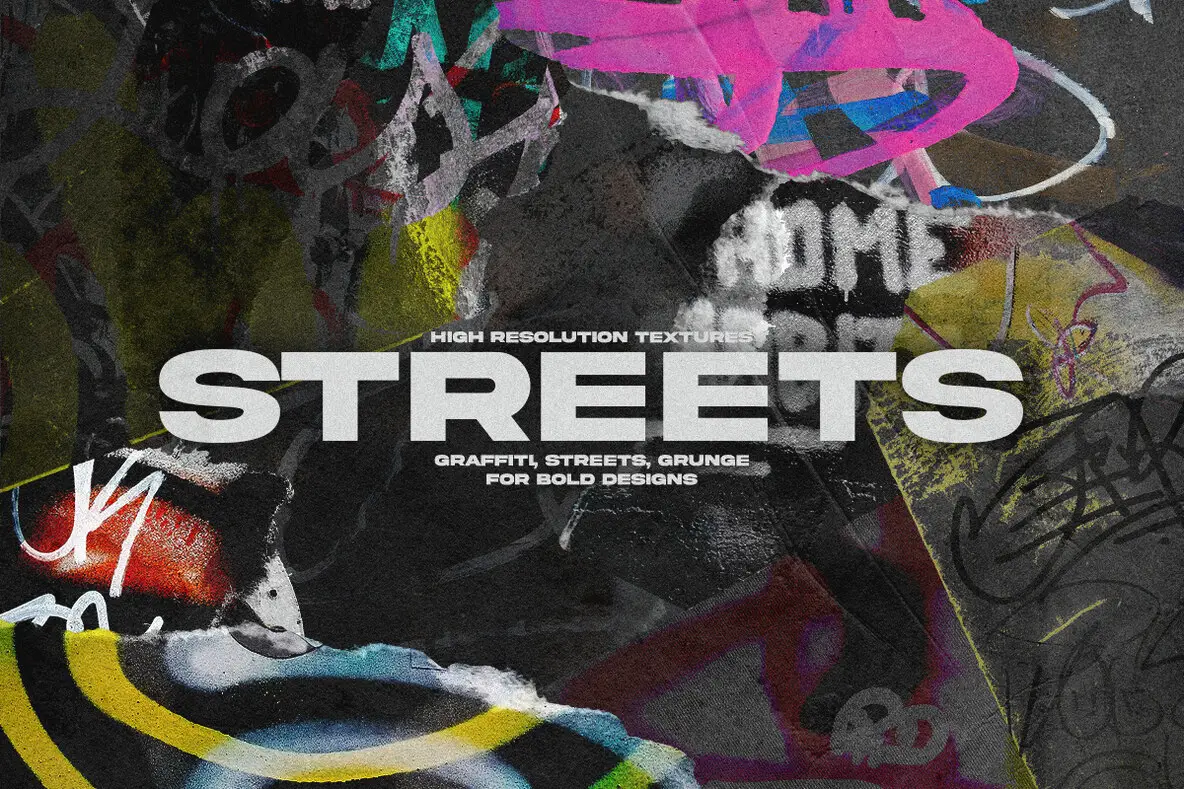 Streets - Graffiti Textures