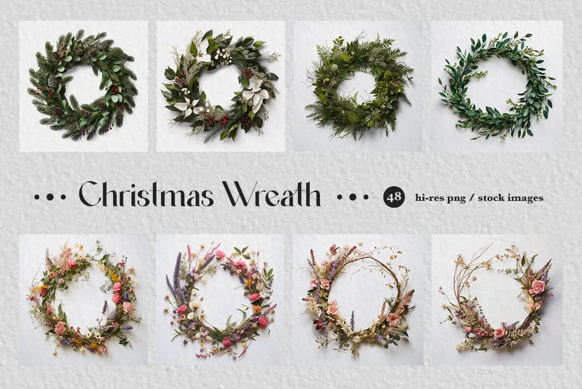 Rustic Christmas Wreath