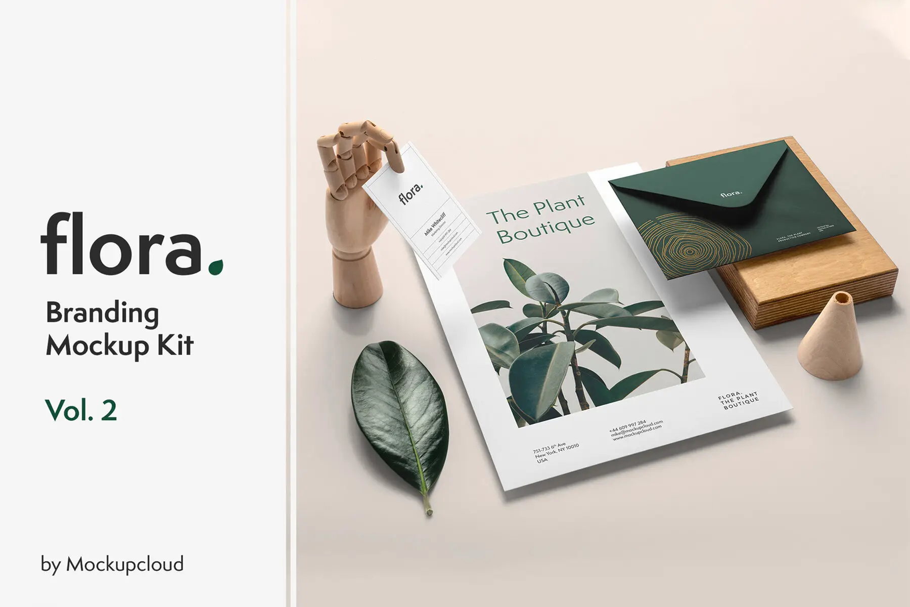 Flora Branding Mockups Kit v. 1