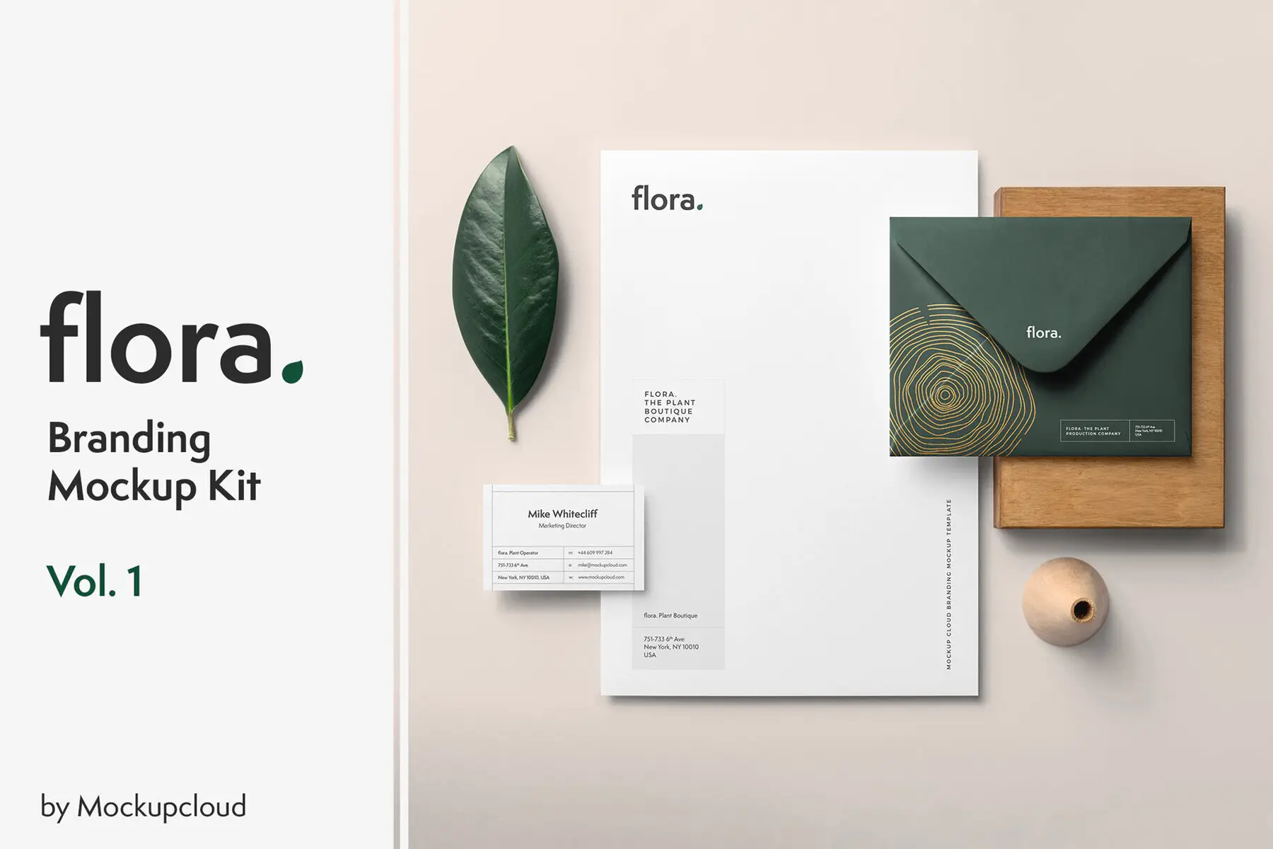 Flora Branding Mockups Kit v.2