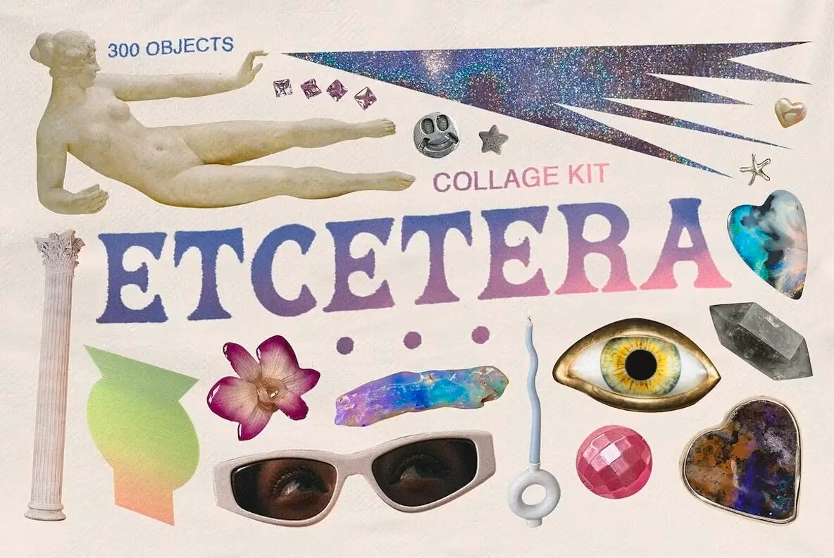 Etcetera Collage Kit