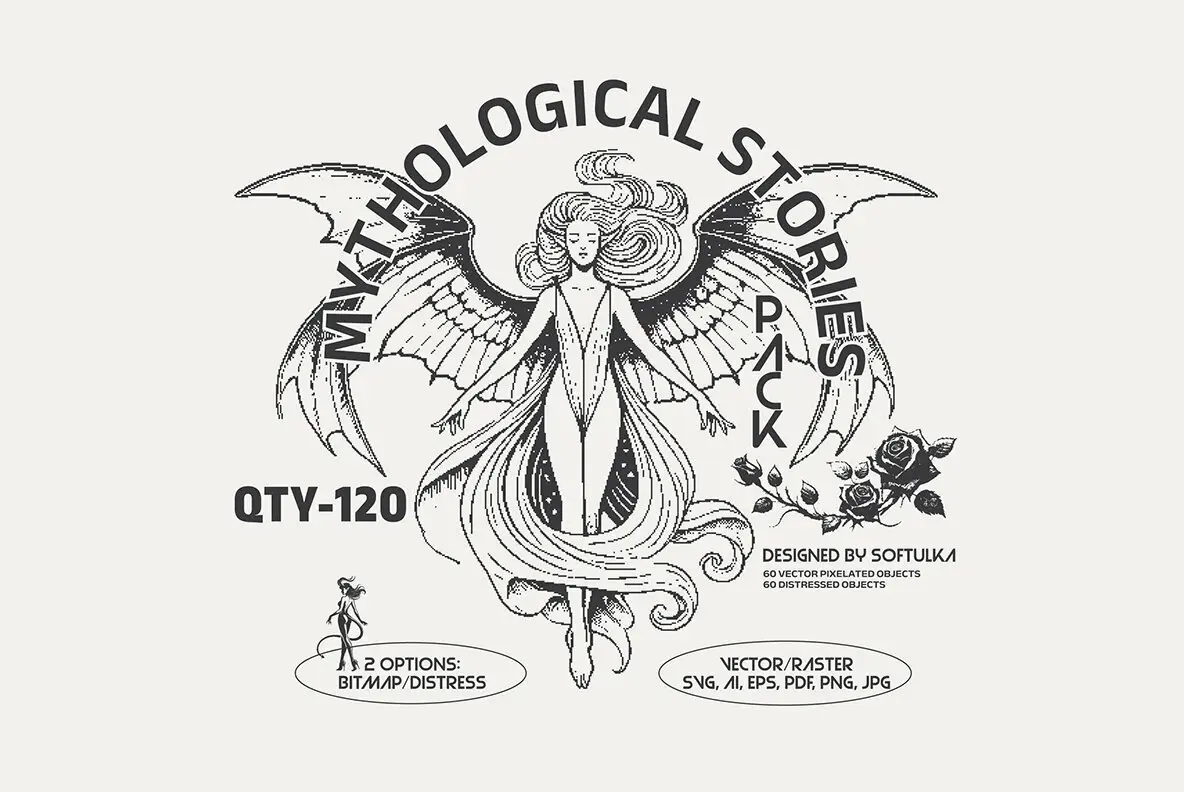 Mythological Stories Vector Pack