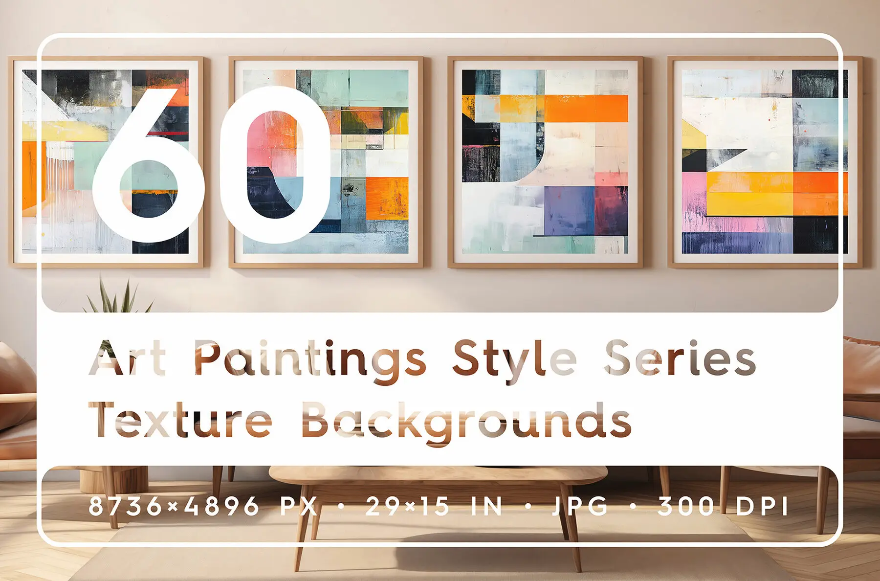 60 Art Paintings Style Series Texture Backgrounds