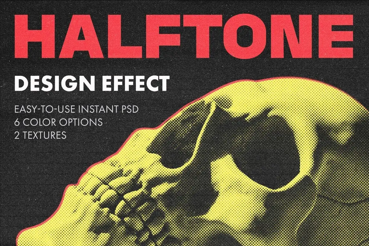 Halftone Design Effect