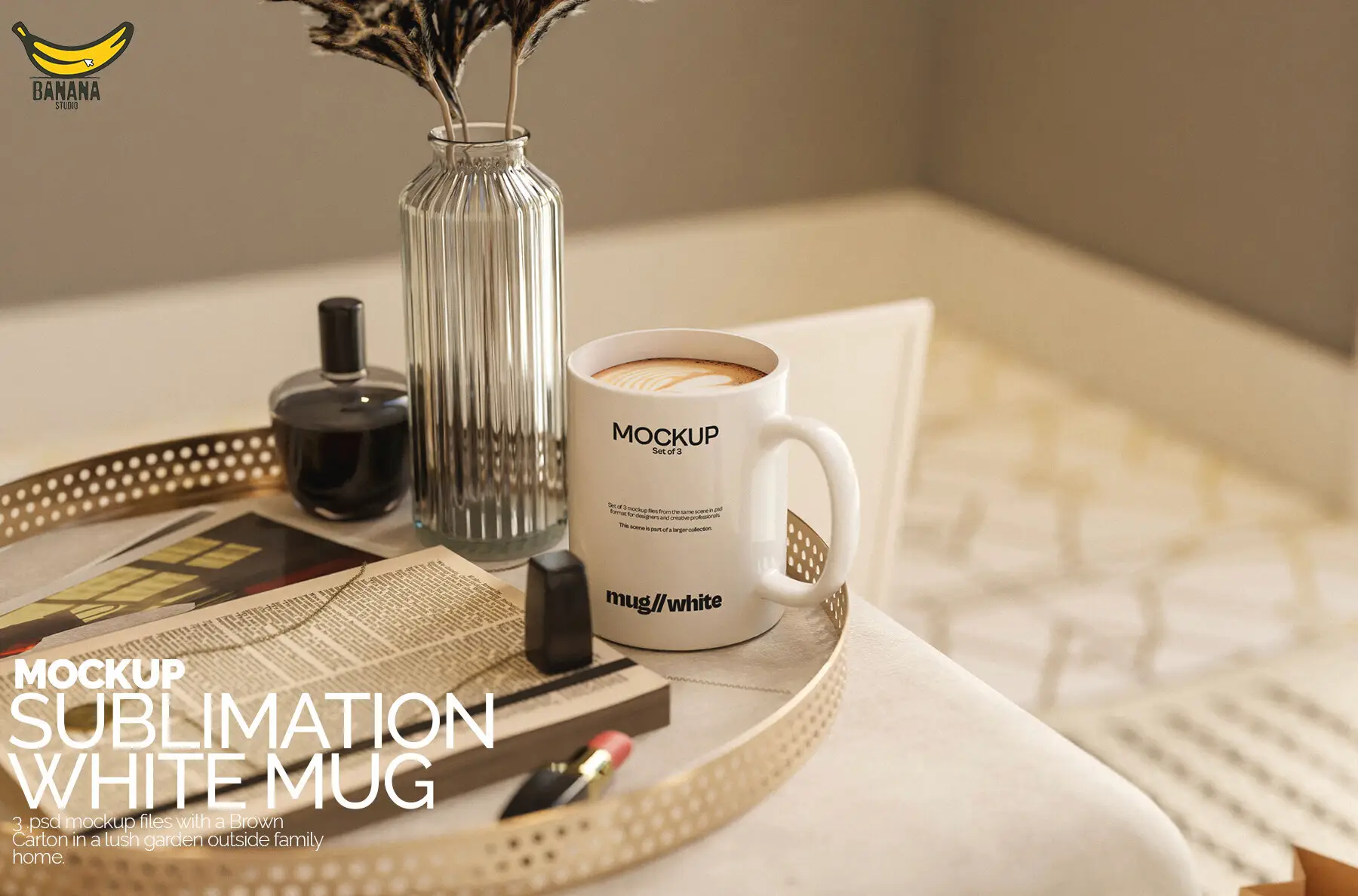 Sublimation 11oz White Mug Mockup Bundle