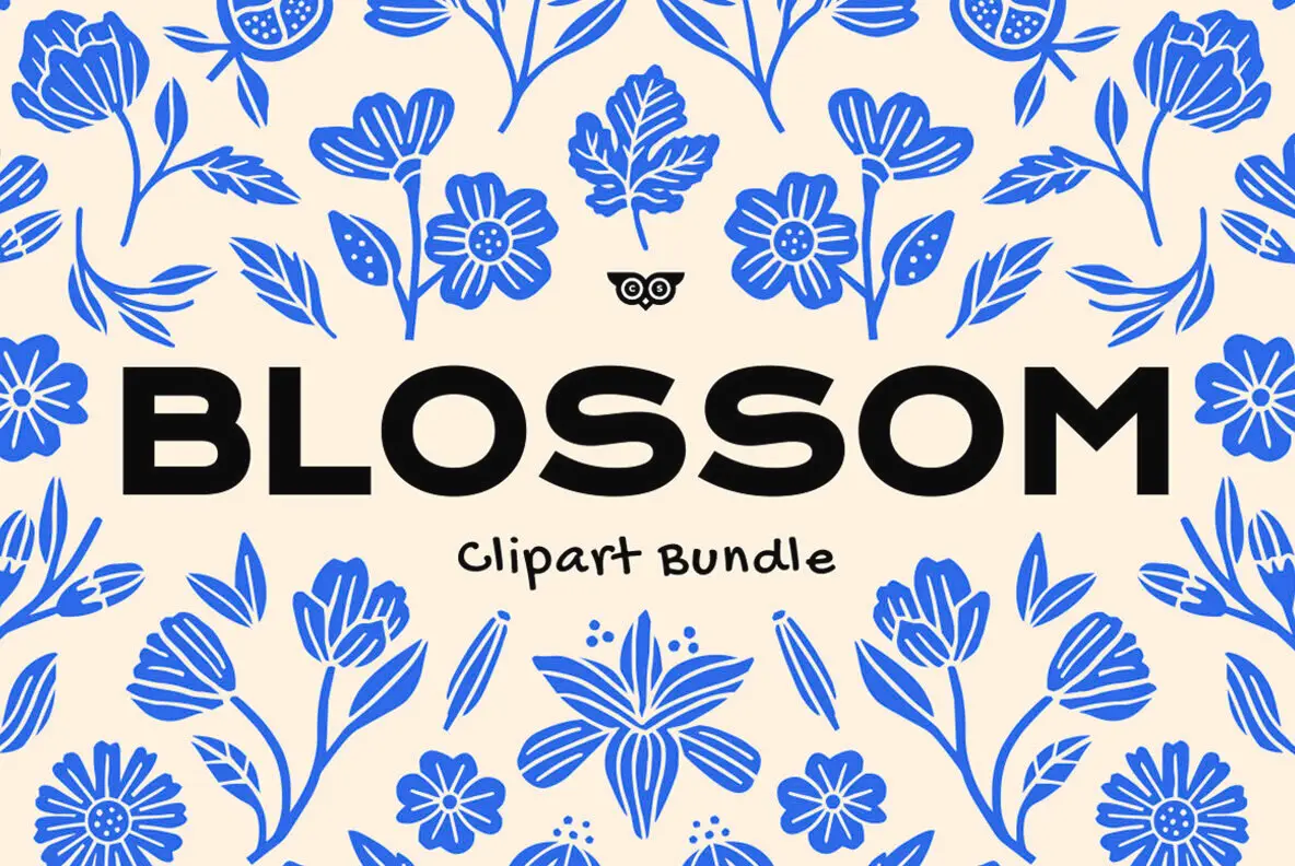 Blossom Clipart Bundle