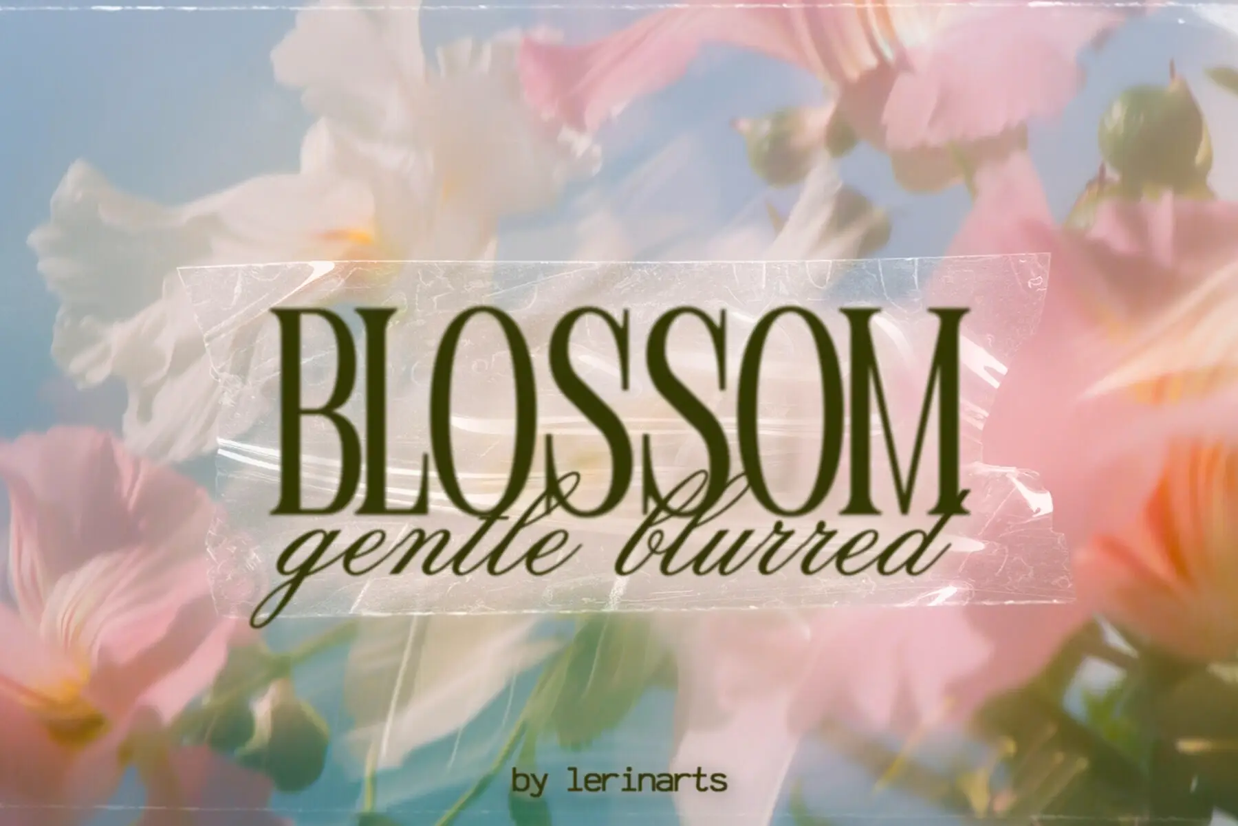 20 Soft Blurred Florals Backgrounds