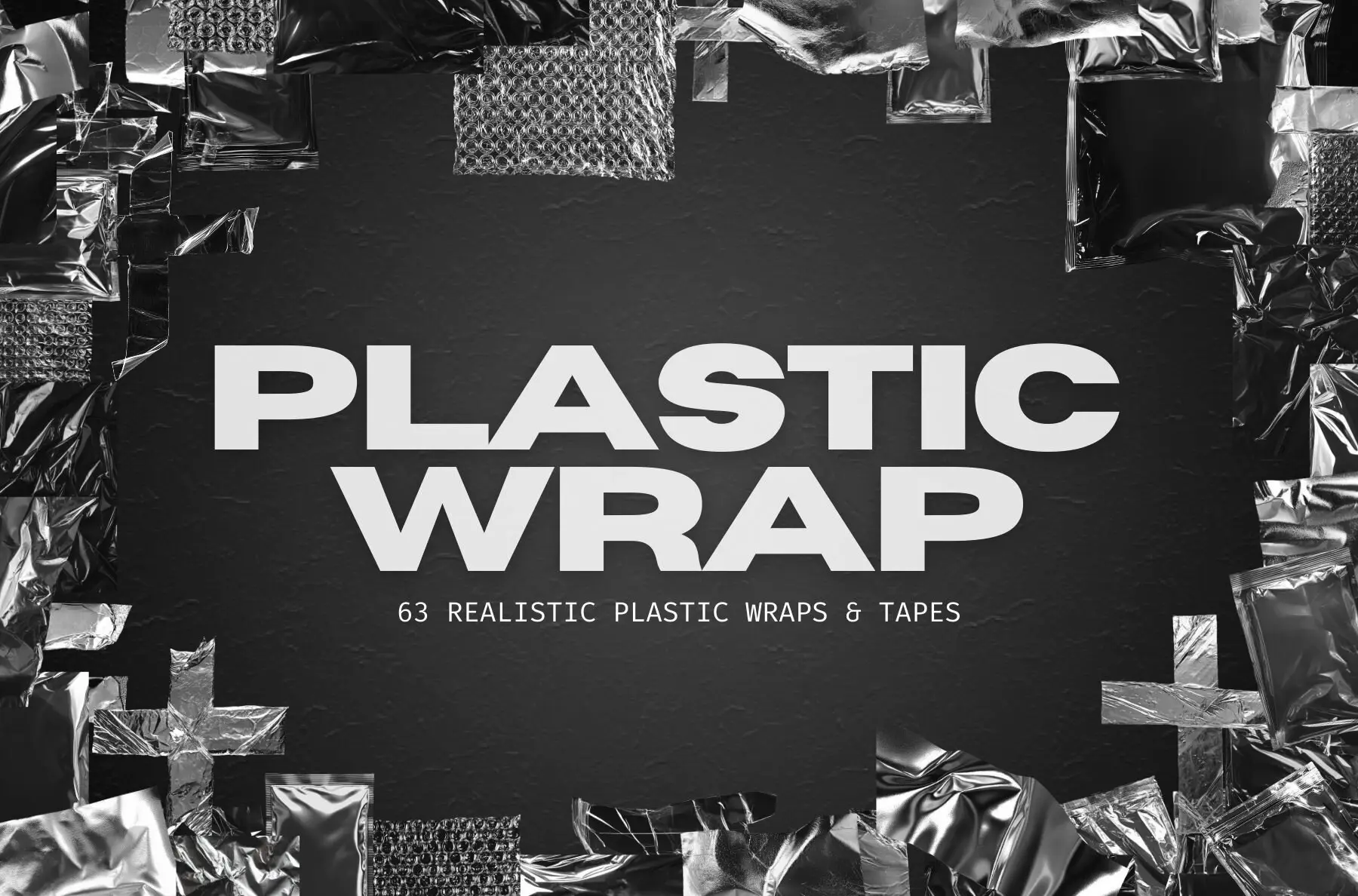 63 Realistic Plastic Wraps and Tapes