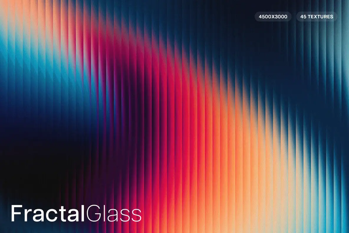 Fractal Glass Gradients