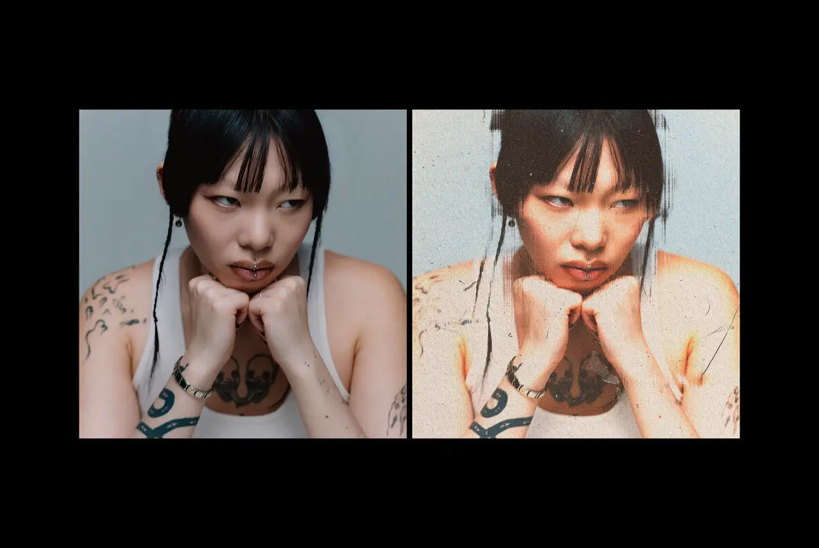 Grunge Copy Photo Effect - YouWorkForThem