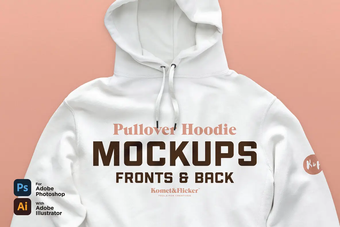 Pullover Hoodie Mockups for Photoshop Graphics YouWorkForThem