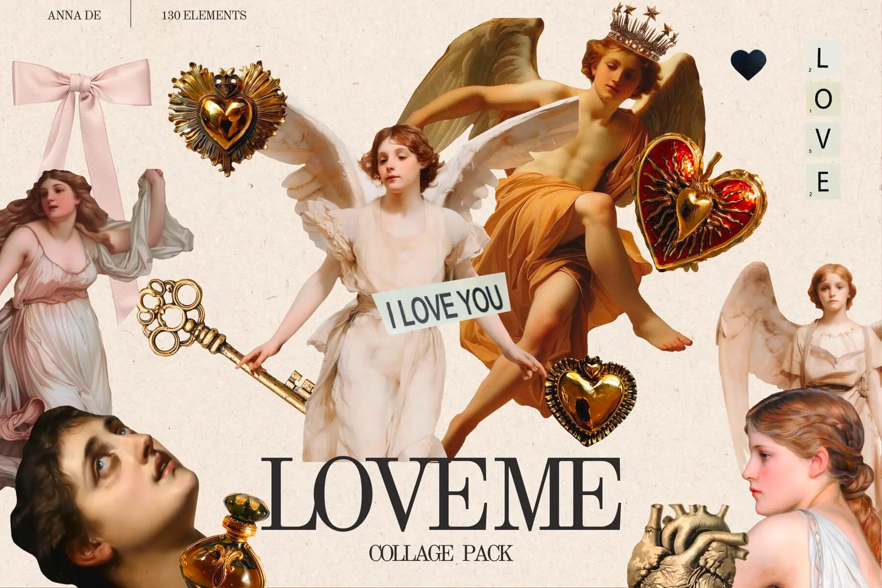 Love me Collage Pack