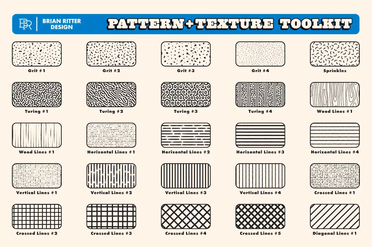 Pattern and Texture Toolkit Patterns - YouWorkForThem