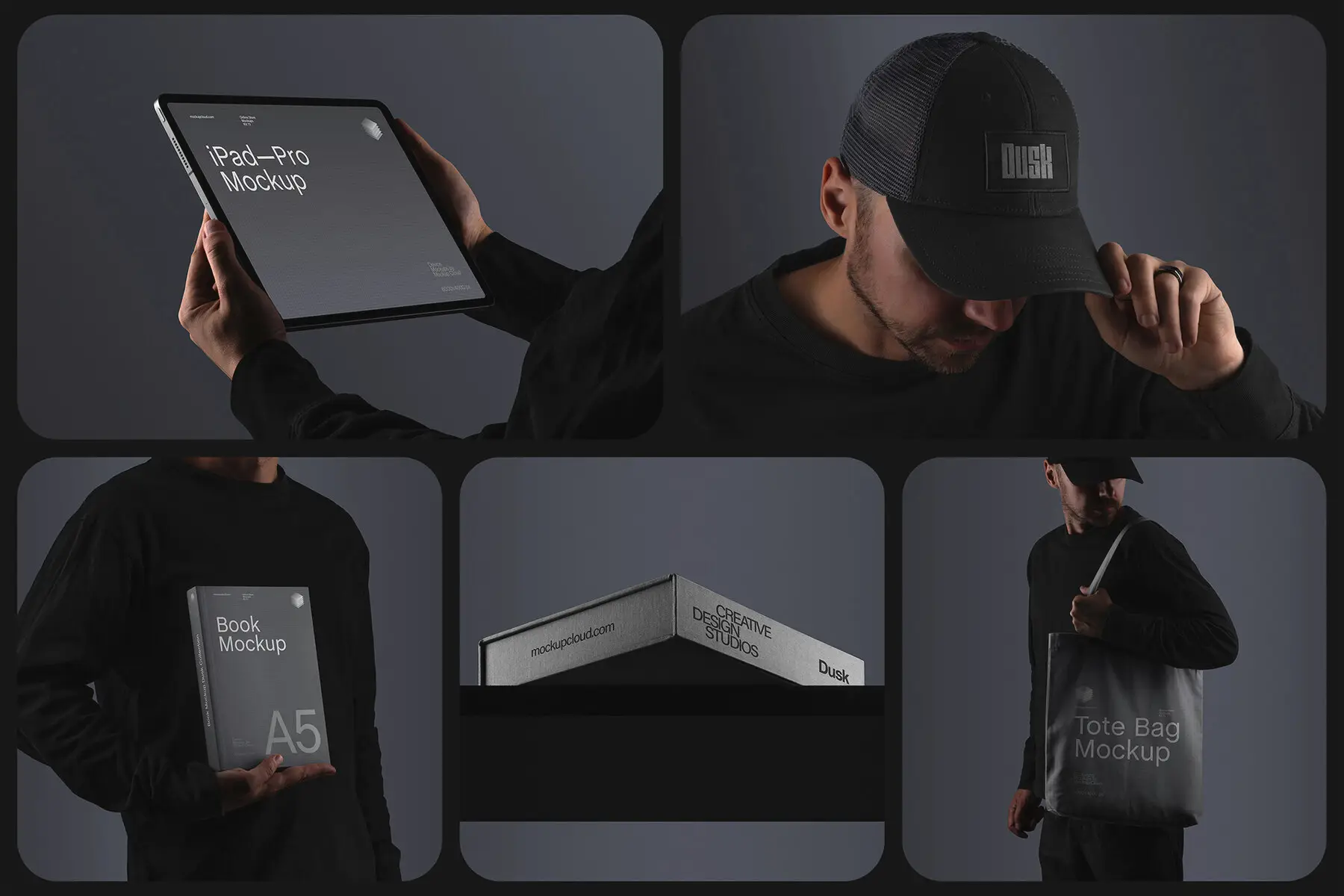 Branding Identity Mockups - Dusk Series 02