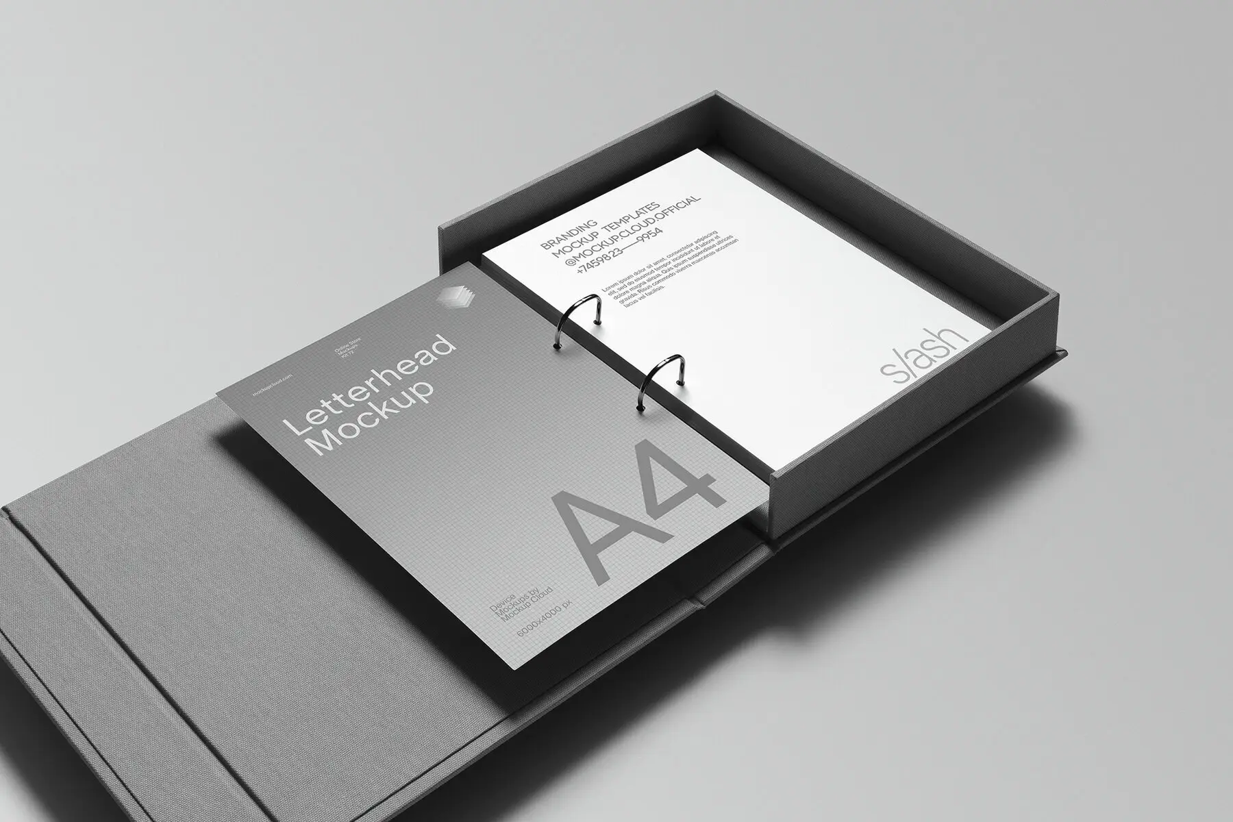 Branding Identity Mockups Slash Series 02