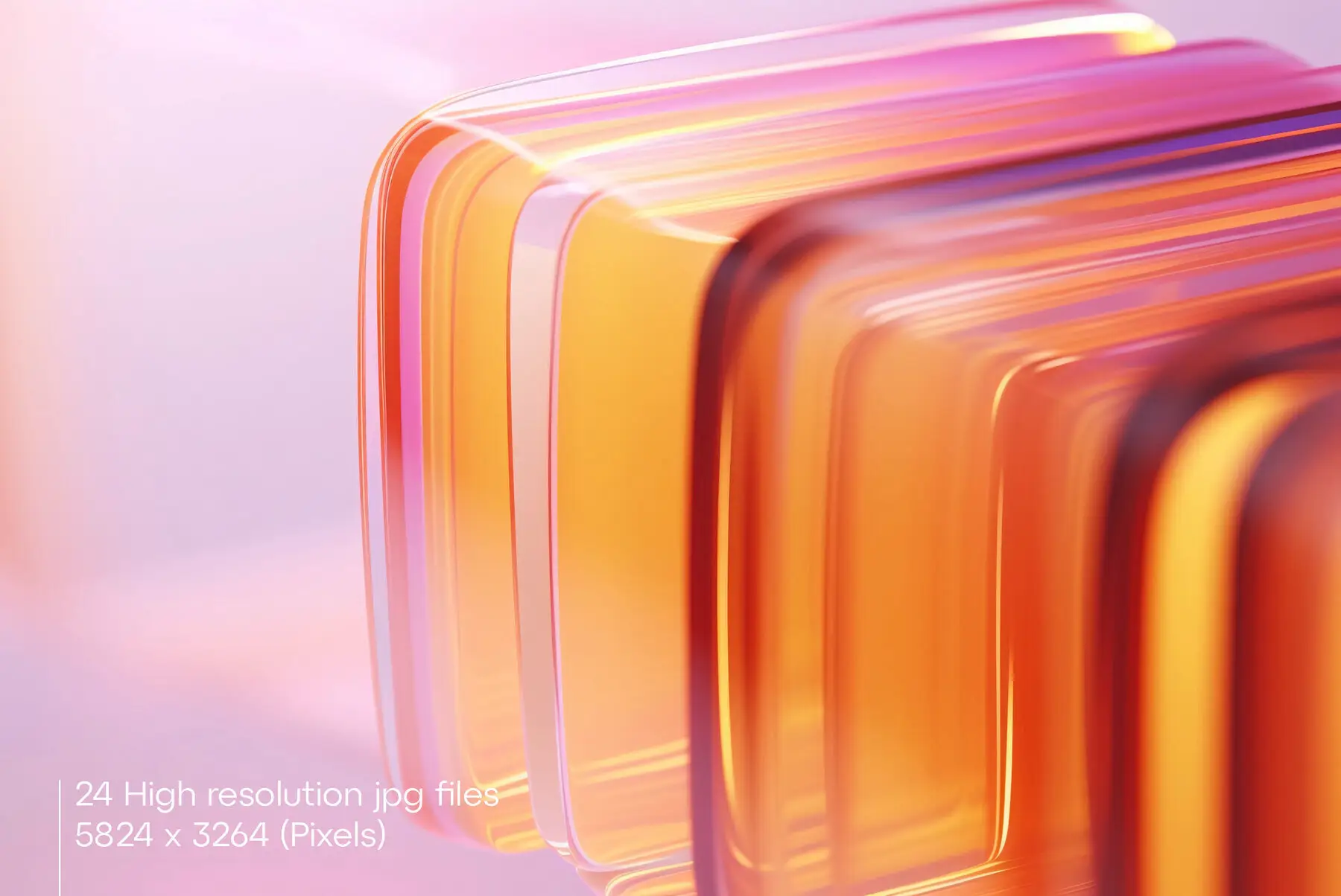 Peach Reflection Graphics - YouWorkForThem