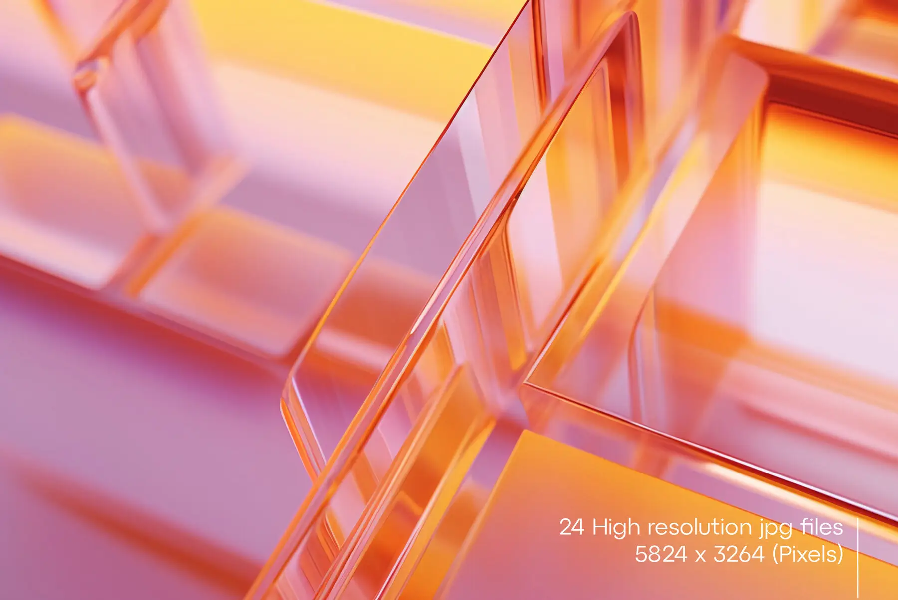 Peach Reflection Graphics - YouWorkForThem