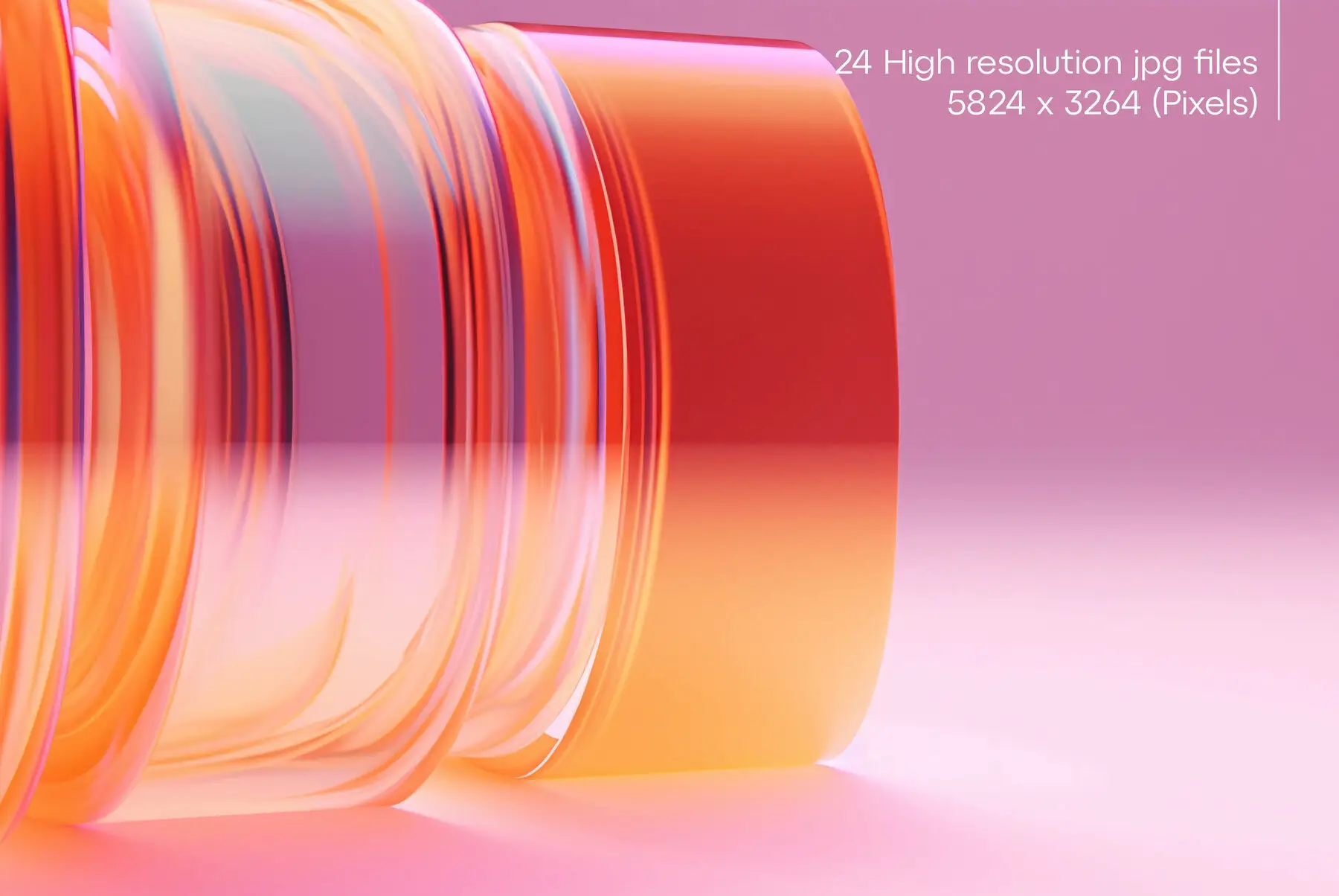 Peach Reflection Graphics - YouWorkForThem