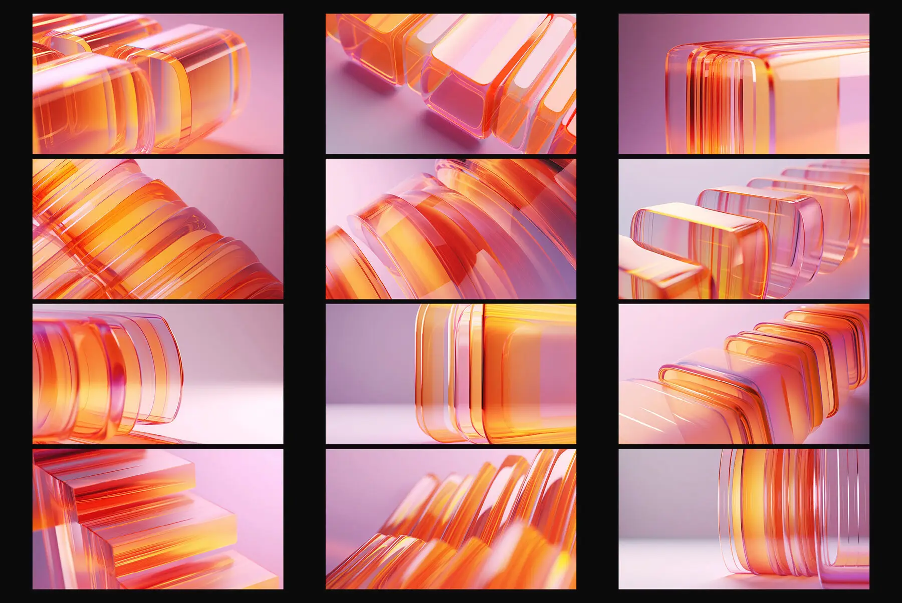 Peach Reflection Graphics - YouWorkForThem