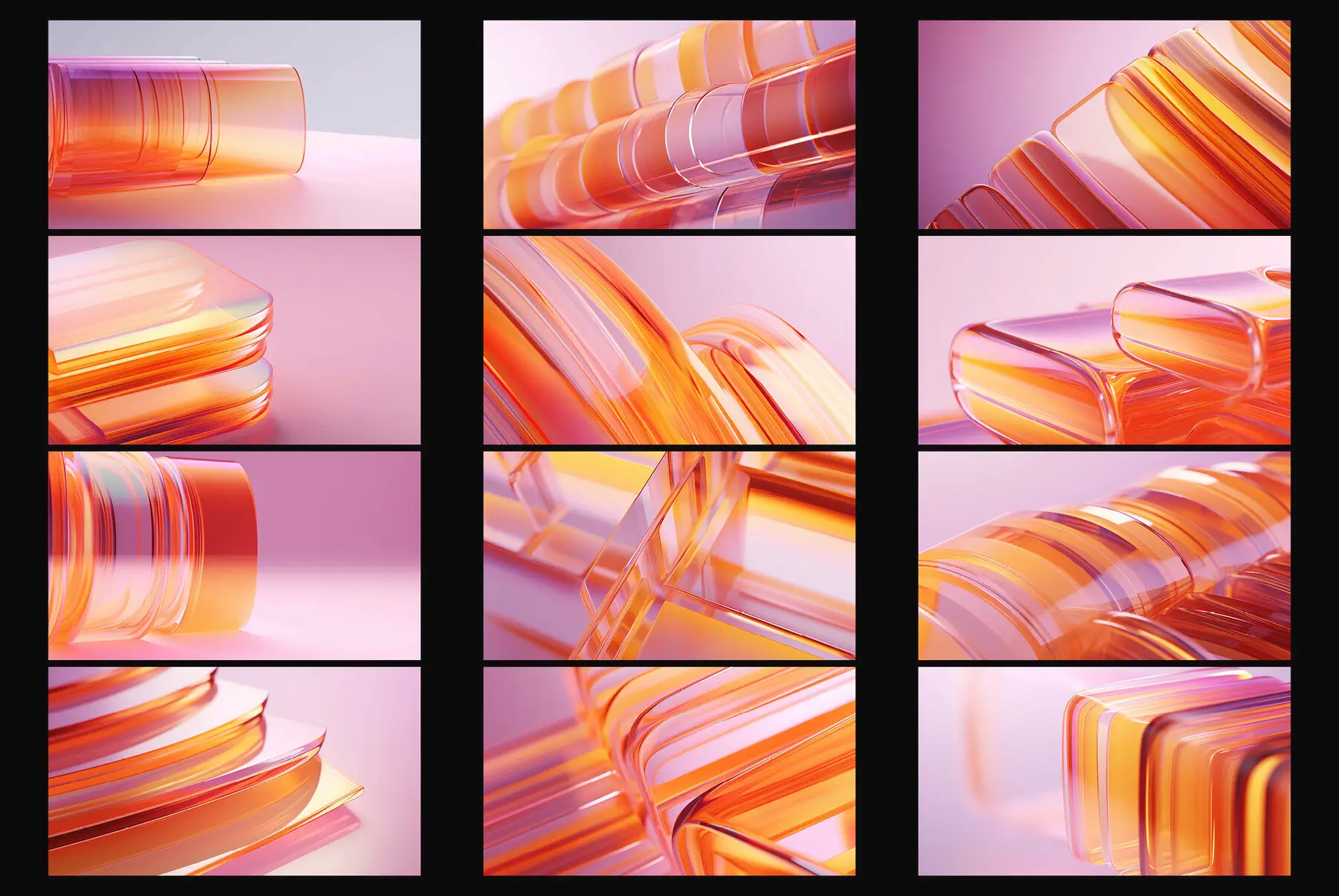 Peach Reflection Graphics - YouWorkForThem