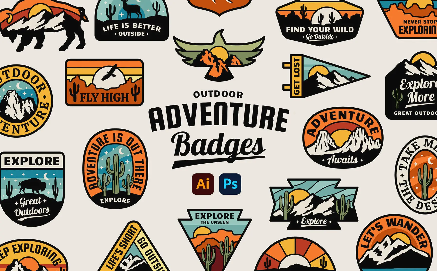 Outdoor Adventure Badges