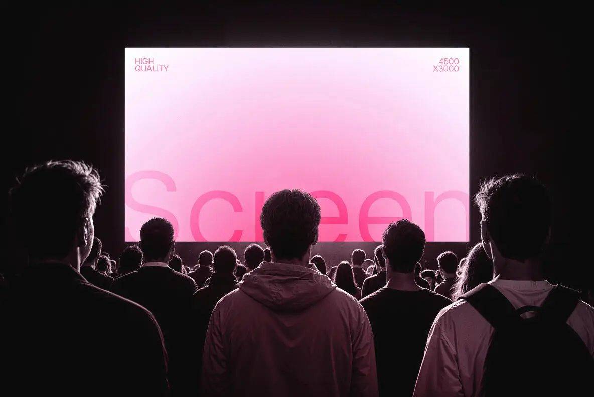 Concert Screen Mockup