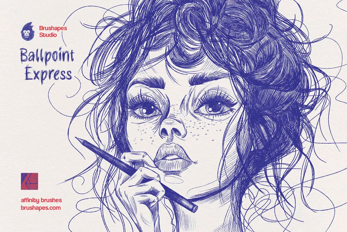 Affinity Ballpoint Pen Brushes