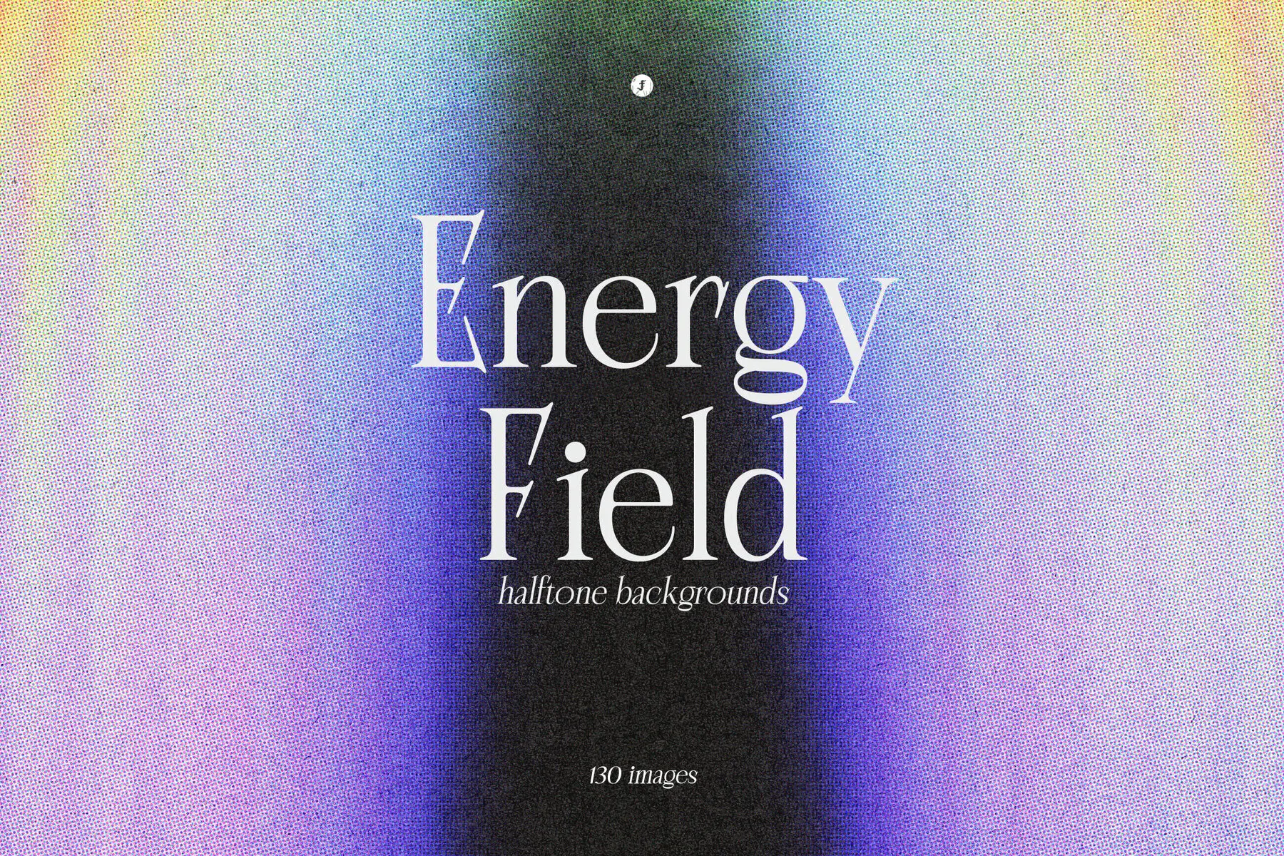 Energy Field Halftone Backgrounds