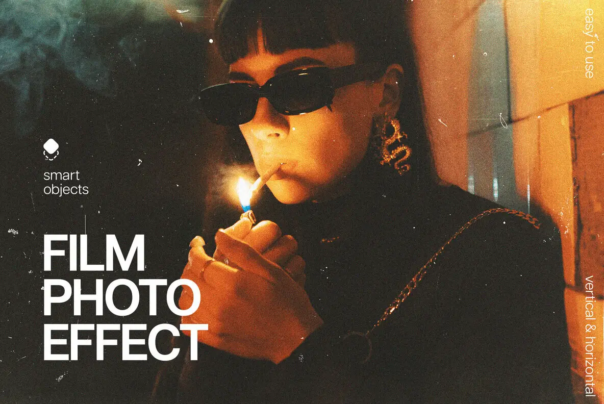 Cinema Grain Photo Effect