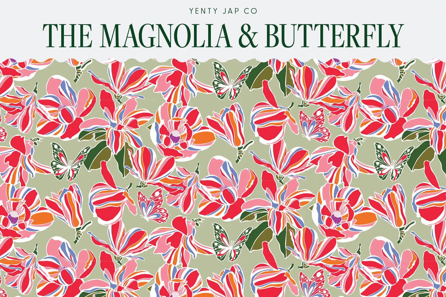 The Magnolia & Butterflies
