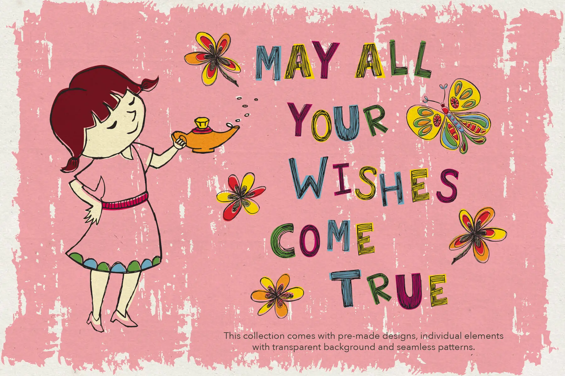 Gigi & The Magic Lamp Pattern Collection