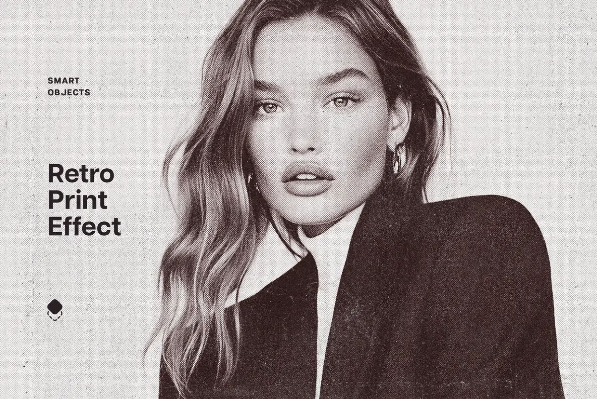 Retro Grunge Photo Template