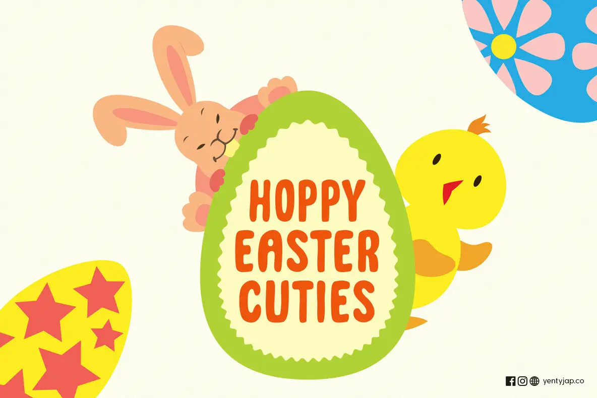 Easter Toopy Hoppy Easter Cuties Graphics - YouWorkForThem