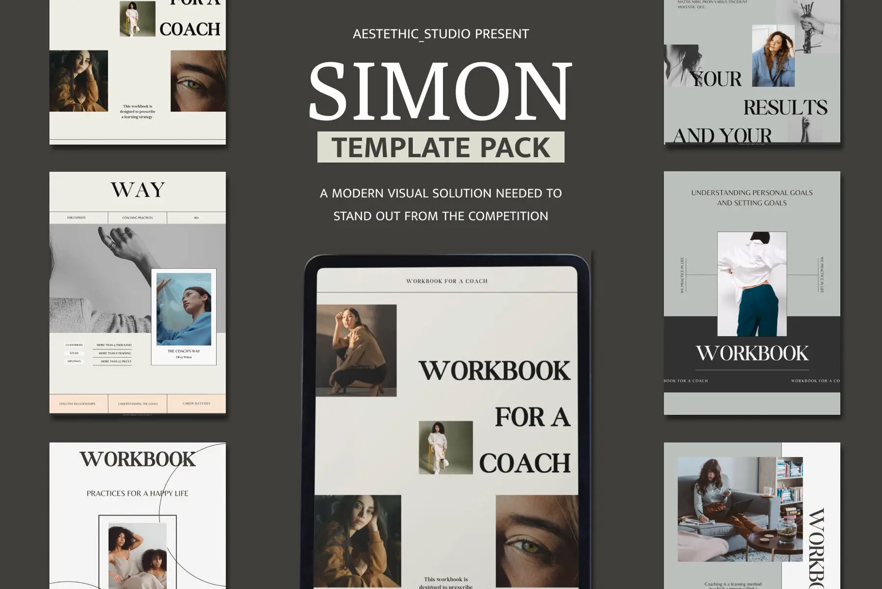 SIMON - Bold Editorial Aesthetic Workbook