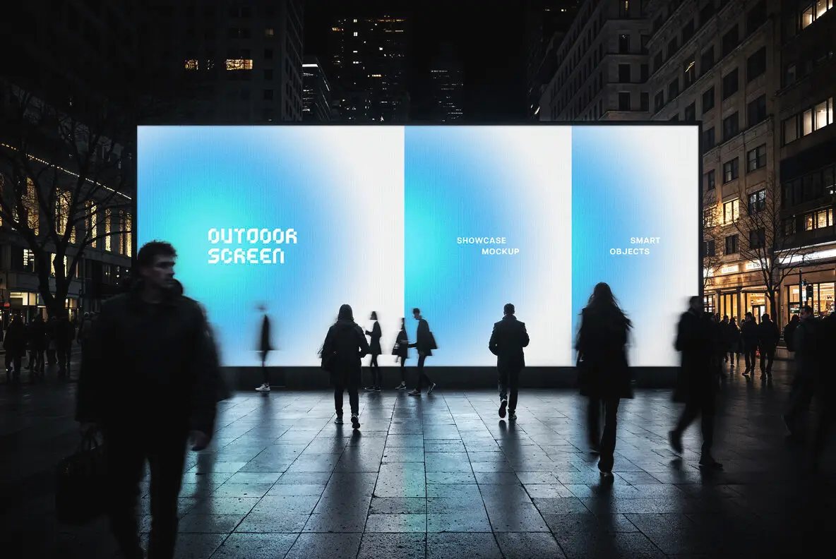 Outdoor Screen Mockup