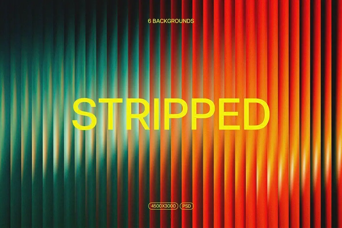 Stripped Gradient Glass Backgrounds