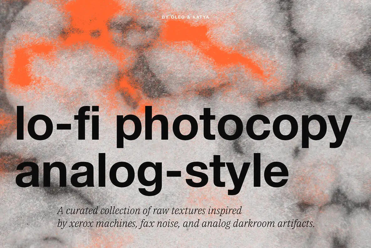 Lo-Fi Photocopy Texture Pack