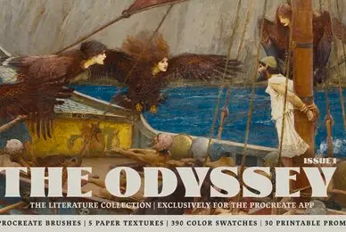 The Odyssey Procreate Kit