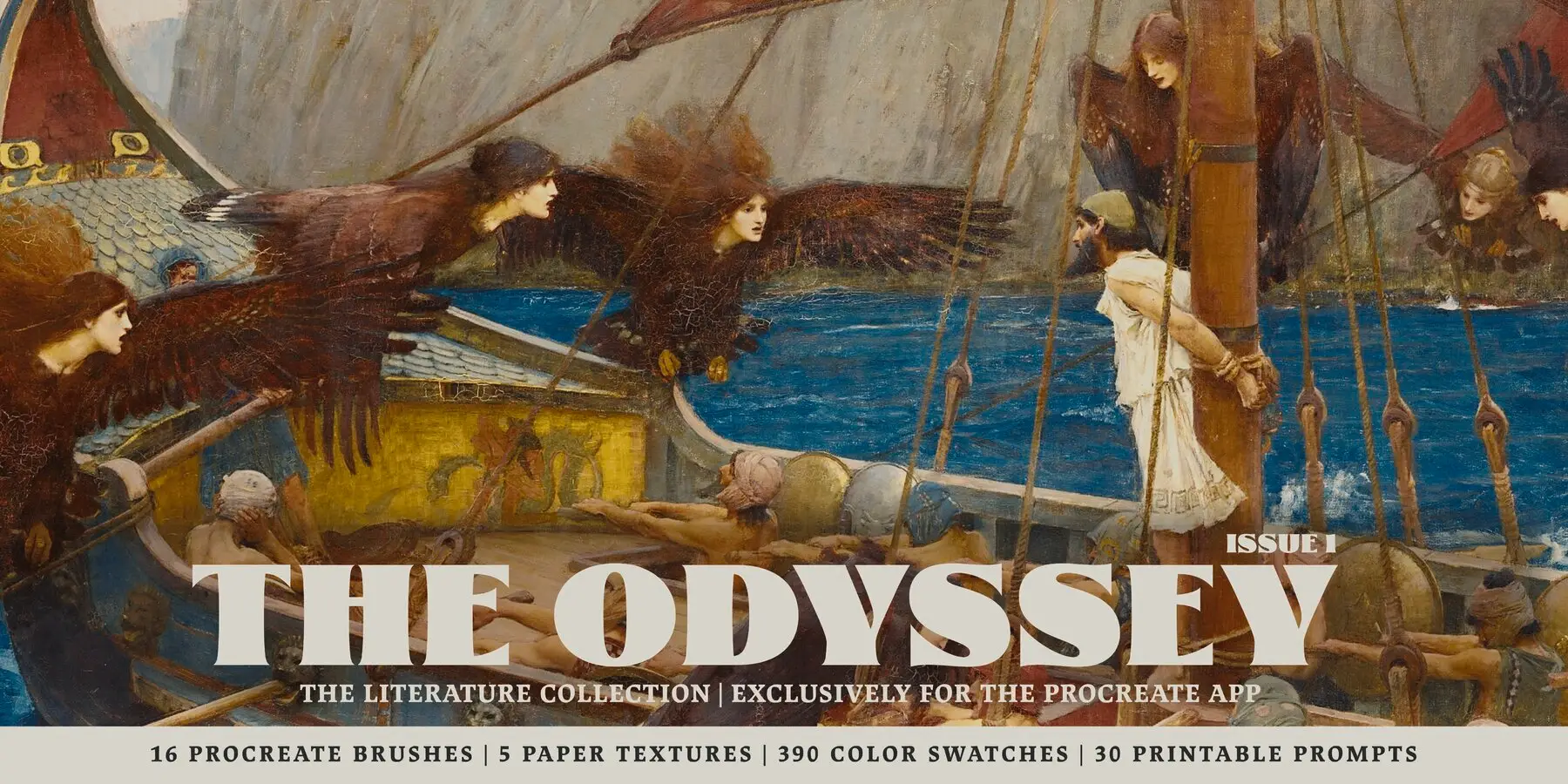 The Odyssey Procreate Kit