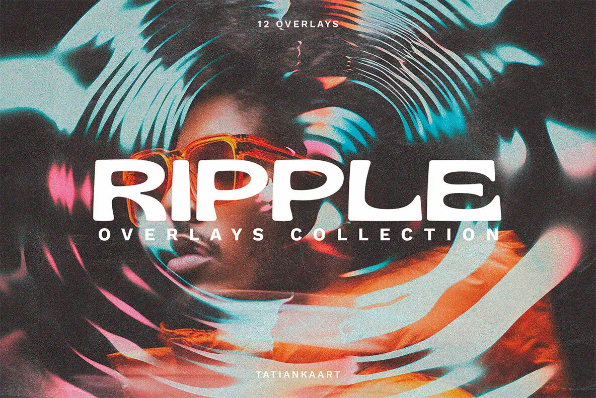 Ripple–Water Overlay Textures and PSD