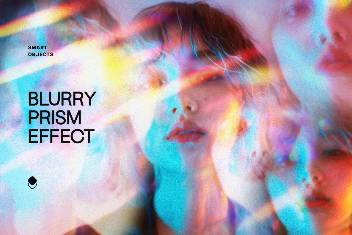 Blurry Prism Photo Effect