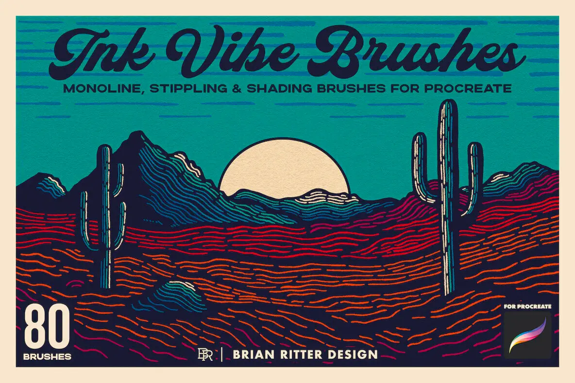 Ink Vibe Procreate Brushes
