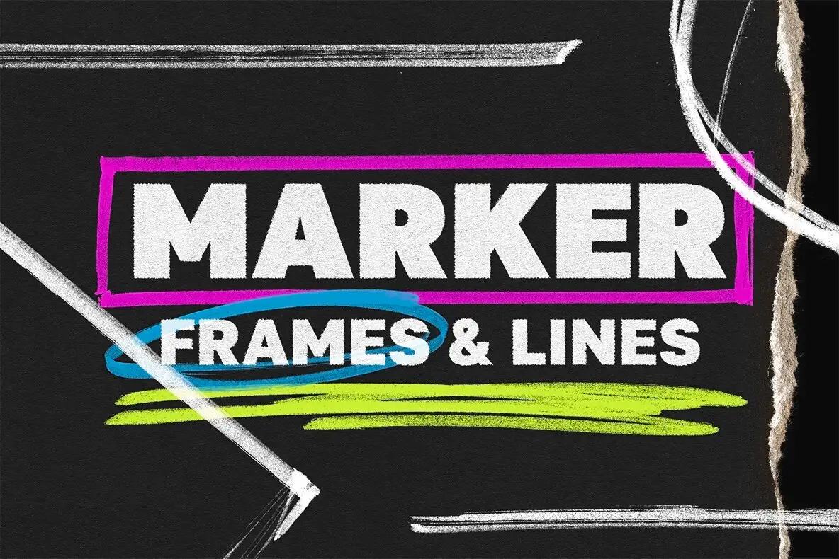 Marker Frames and Lines