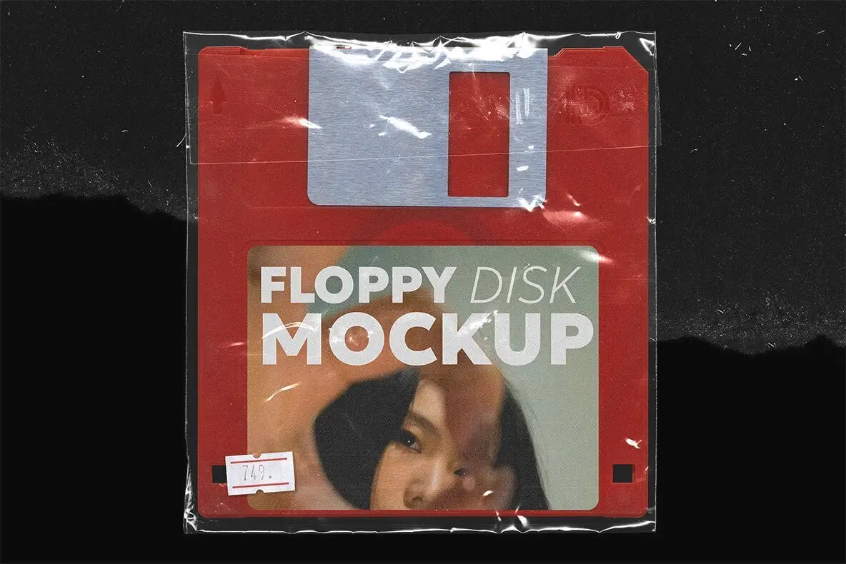 Floppy Disk Mockup