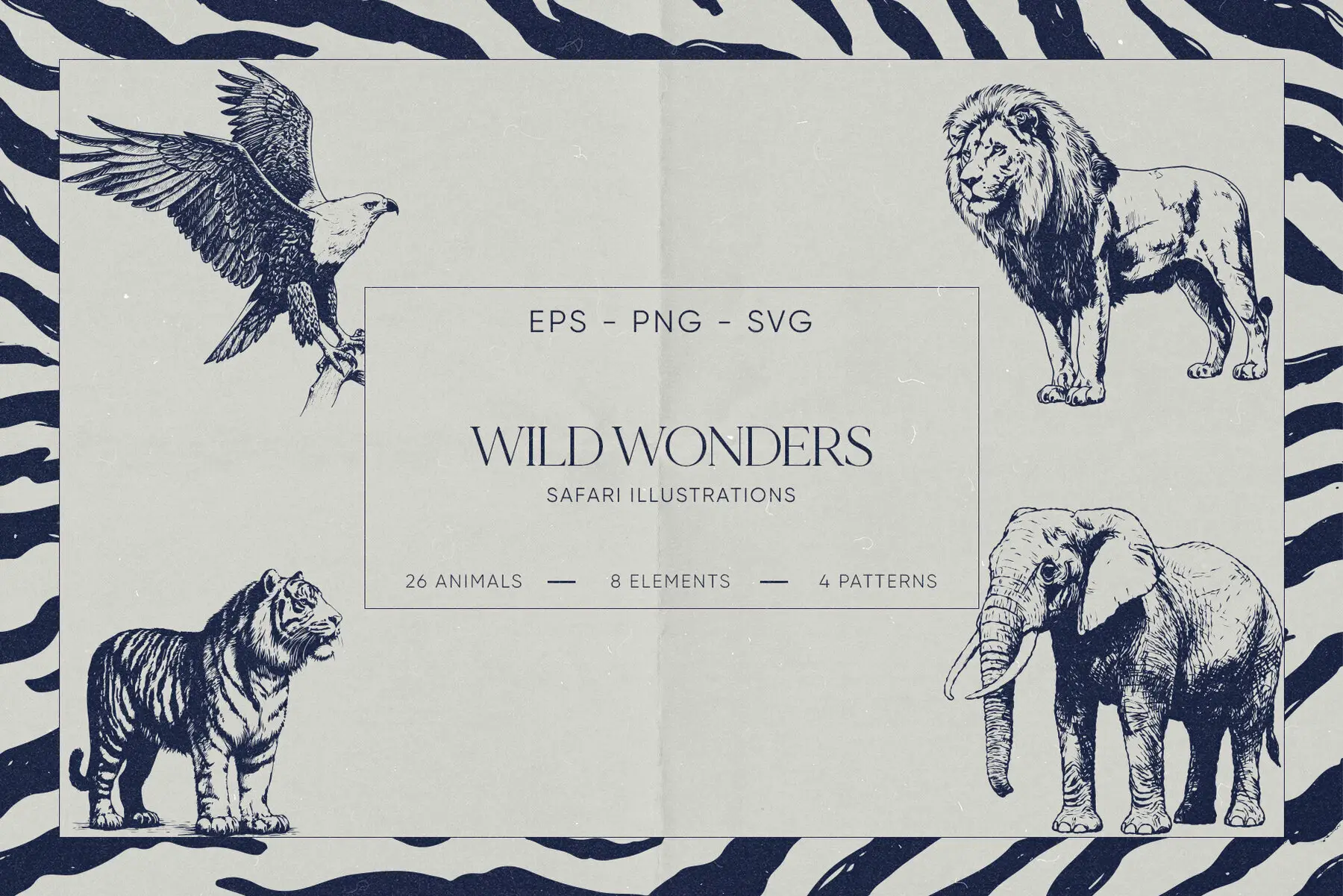 Wild Wonders Safari Illustrations