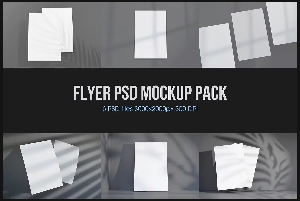 Flyer Mockup Pack