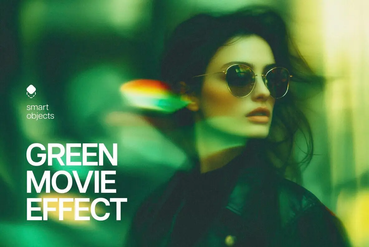 Green Movie Photo Template