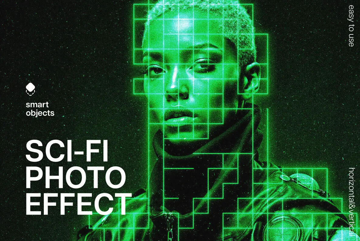 Futuristic Sci-Fi Photo Effect