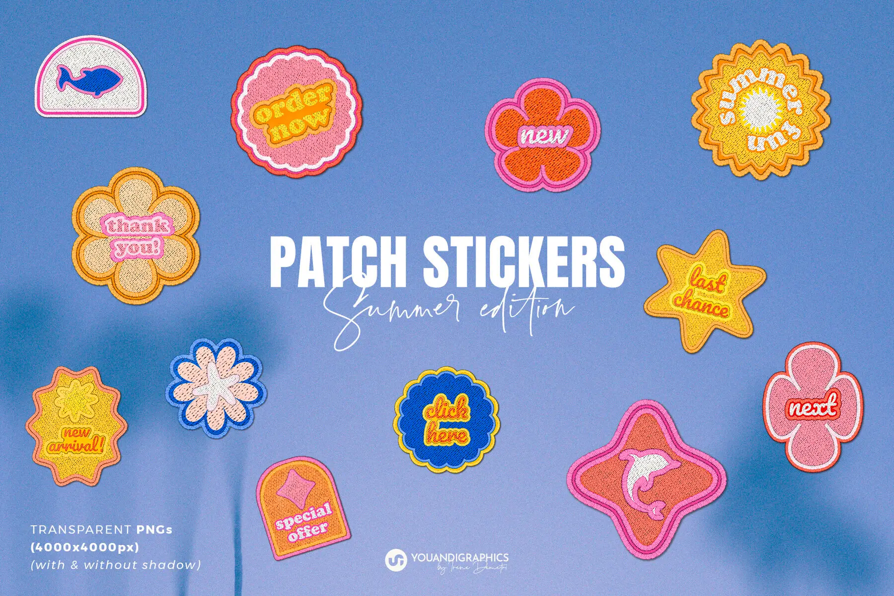 Patch Stickers Summer edition