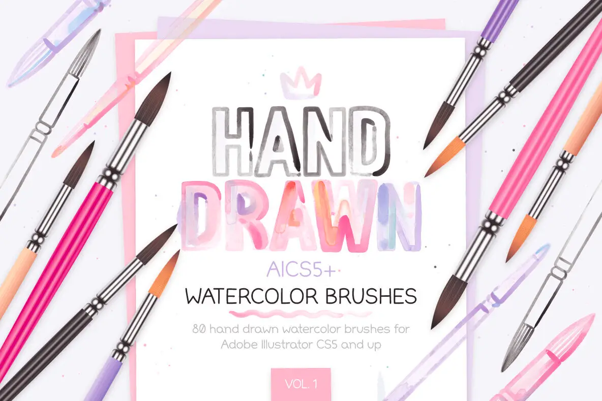 Watercolor Brushes Vol.1